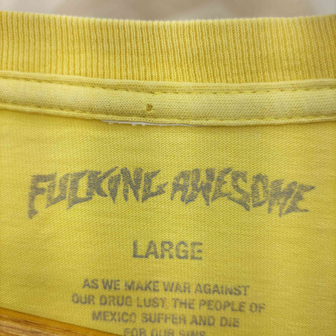 ファッキンオーサム FUCKING AWESOME BALDE RUNNER TEE バックプリントTシャツ メンズ import:L